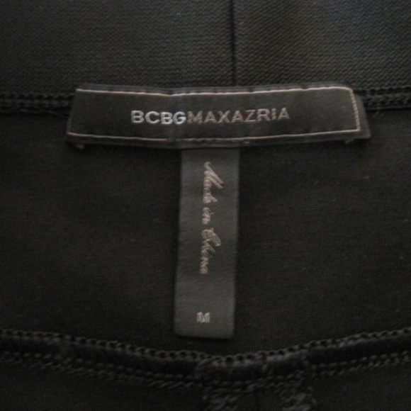 BCBG Maxazria Nicolas Quilted Faux Leather Legging - Picture 9 of 13